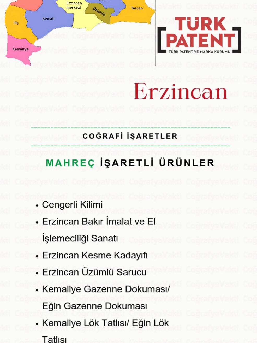Erzincan Coğrafi İşaretli Ürünler  #erzincan #coğrafiişaret #menşei #mahreçişareti #ciminüzümü 
