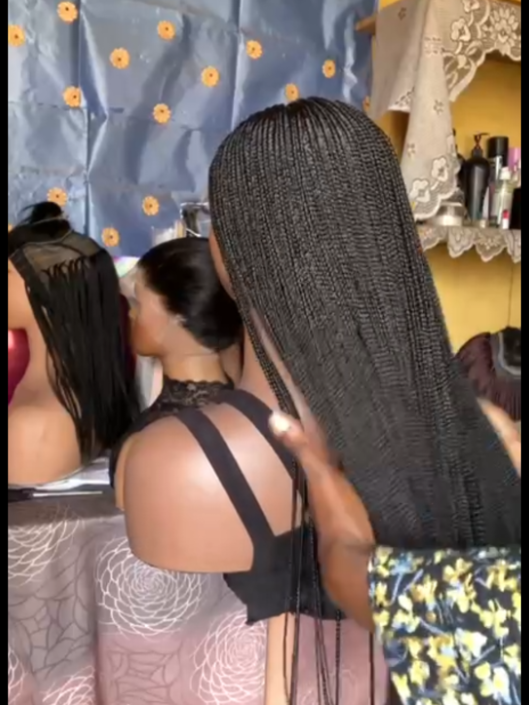 Closure Braided Wig made with precision. 26