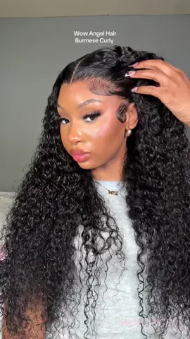 This Burmese Curly Wig Really Makes Sense. 🔥Seamless at the hairline. Hair: 24” 13x6 Skinlike HD Lace front Burmese Curly Wig Labor Day = Big savings 🔥 Extra 15% OFF sitewide 🛍️ Code: 𝐋𝐀𝐁𝐎𝐑 Hurry—once it’s gone, it’s gone! ⏳ 🚚 Free shipping in 3–5 business days! #wowangel #wigsforsale #hdlacewig #humanhairwigs #burmesecurly 