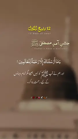 12 Rabi ul awal Status 🥰#rabiulawalmubarak #12rabi_ul_awal #fypシ゚ #fypシ゚ #alfaz_ki_dunya_0 