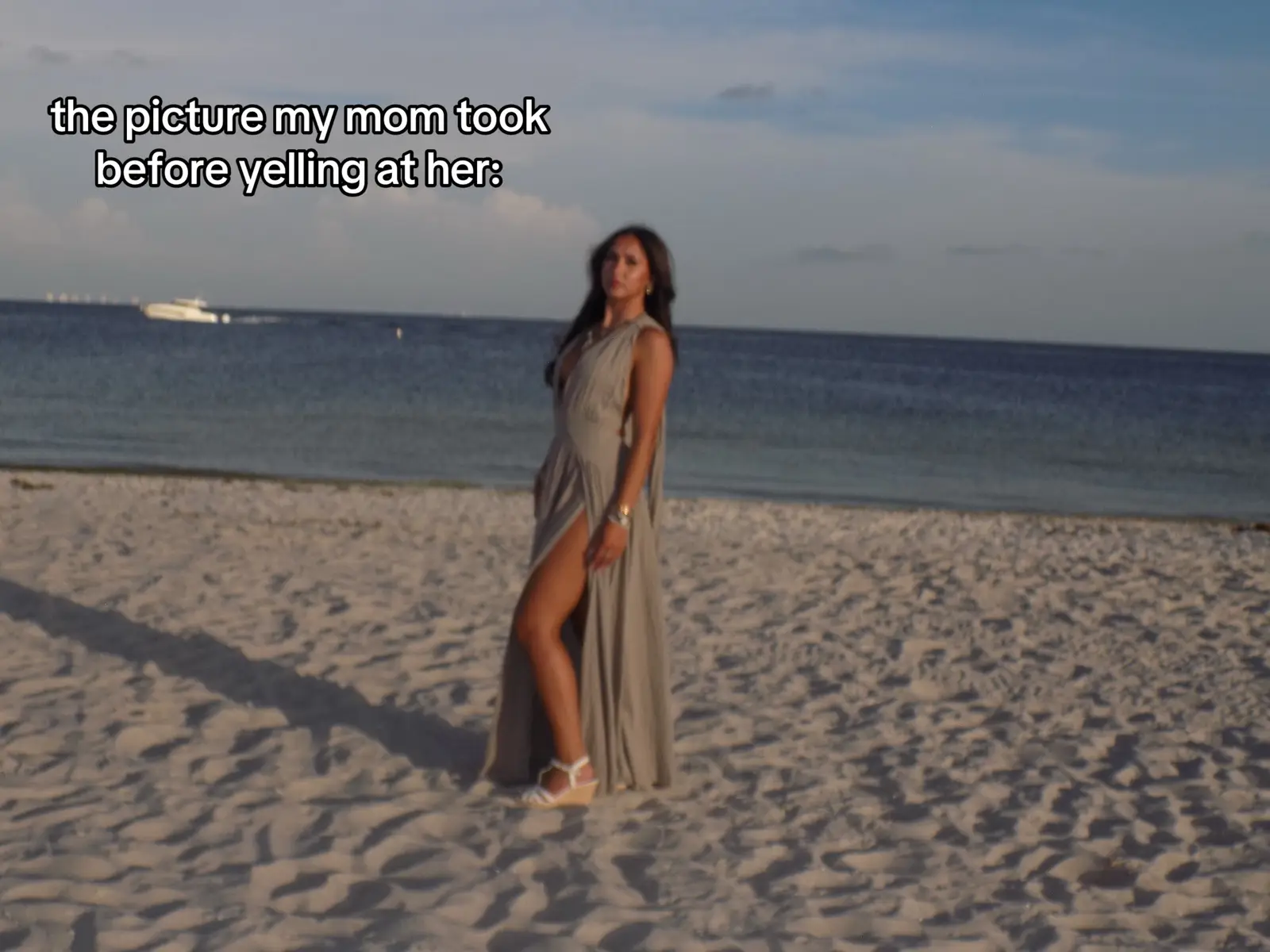 #joke i would never yell at her #fyp #beach #viral #draft 