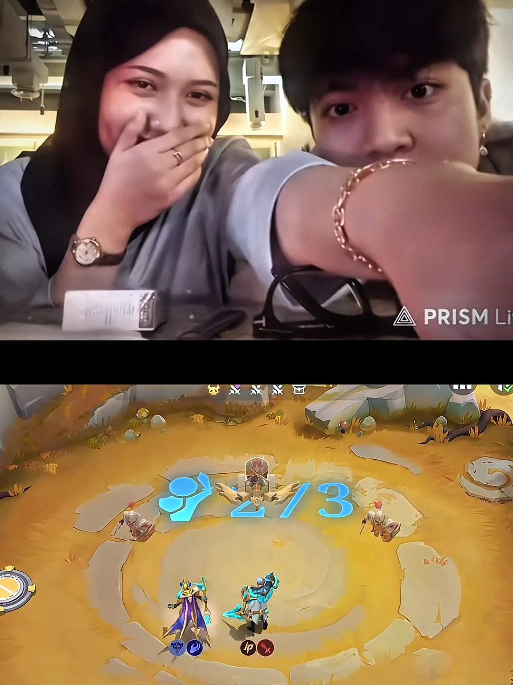ugal ugalan banget kaya yang mau jadian aja 🤭 #MCGG #MagicChessGoGo #MCGGCosmicTraders #alyssaanantaa #aeronshikii 