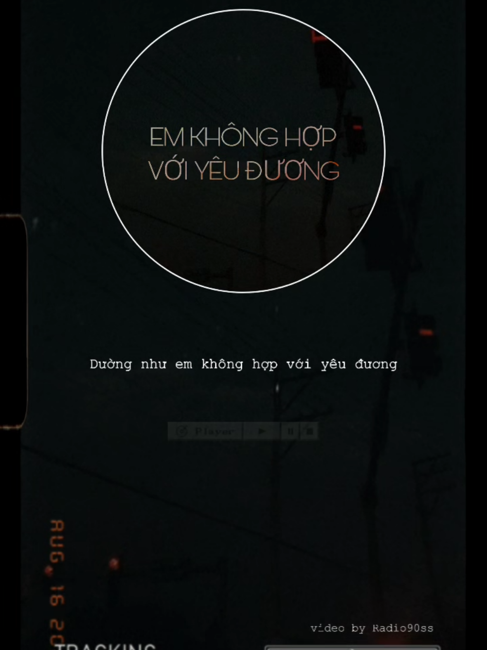 Dường như em không hợp với yêu đương Cứ bao lần yêu là tổn thương Dù cho em đã rất chân thành Là vì đâu thế này ..... #radiotamtrang #amnhacvacamxuc #xuhuong #radio90s 