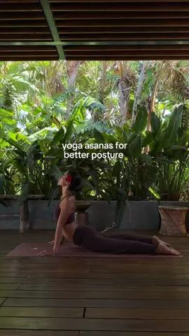 When we sit for long hours, the shoulders roll forward and the chest becomes tight. These yoga asanas gently open the chest and shoulders, stretch the arms, and improve breathing capacity. Regular practice helps release tension, improve posture, and create more space for deep, relaxed breathing.🤍 #fyp #yoga #chestopening #yogapose #posture 