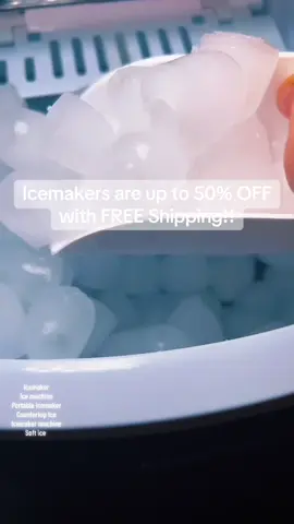 #creatorsearchinsights #tiktokshoplabordaysale #icemachine #icemaker #tiktokshopcreatorpicks 