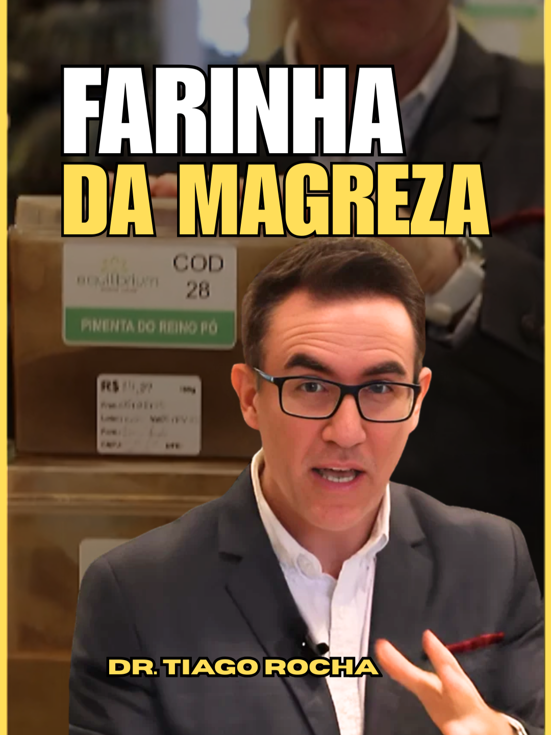 FARINHA DA MAGREZA - VÍDEO EXTRA- Dr. Tiago Rocha #farinha#magra#magro#gengibre#canela#curcuma#acafrão#dr#tiagorocha