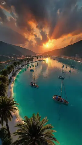 Escape to paradise... #landscape #aiart #dream #mindblown 