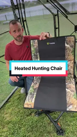 Heated Hunting Chair #tidewe #hunting #deerhunting #heatedchair #tiktokshopcreatorpicks 