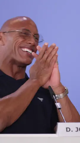 He’s bashful 🥺 Dwayne 