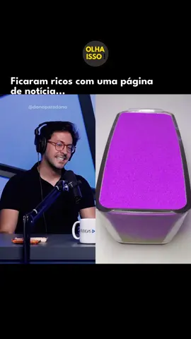 Você sabia da história do The News? 📰 Confira essa curiosidade incrível nos cortes do @donoparadono! Não perca! 😉