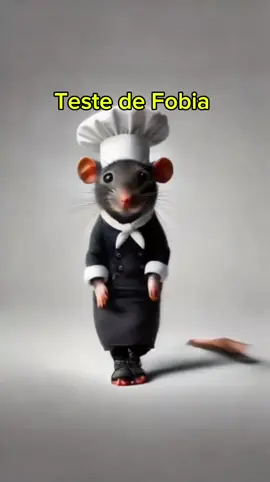 Teste de Fobia, Musofobia (Medo de ratos). #teste #fobia #rato #animais #medo 