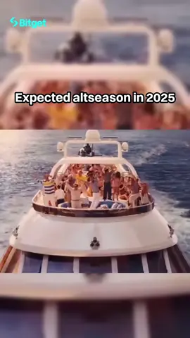 2025 altseason loading... 🌊 #Crypto #Bitget