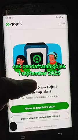Beruntung banget yang awal bulan lalu masuk gojek spesialis goride, sampe sekarang 1 september 2025 belum ada pendaftaran lagi area jabodetabek, cek sendiri di kotamu derr #gojek #gojekspesialis #goride 