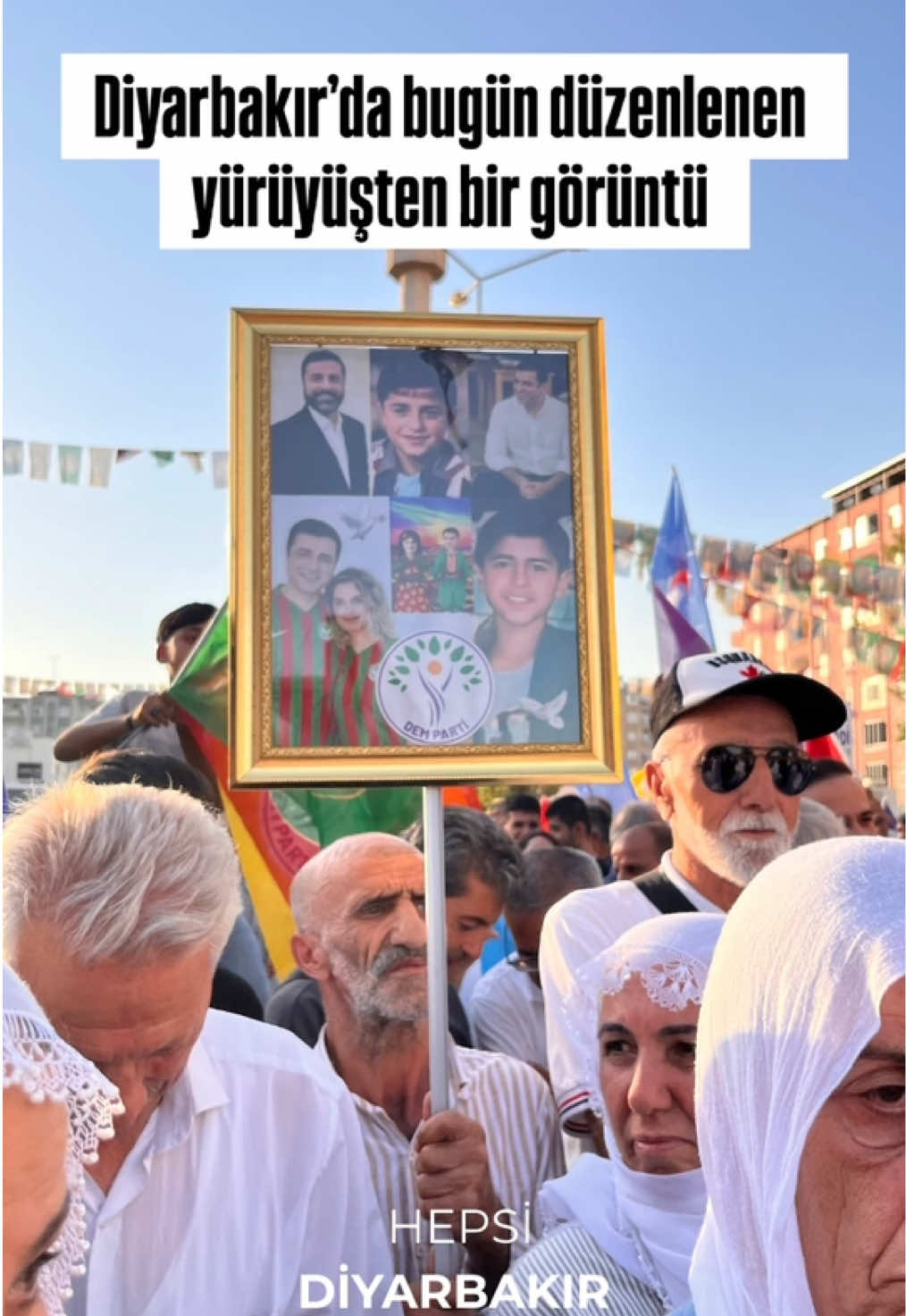 📍 Diyarbakır  1 Eylül Dünya Barış Günü Yürüyüşü