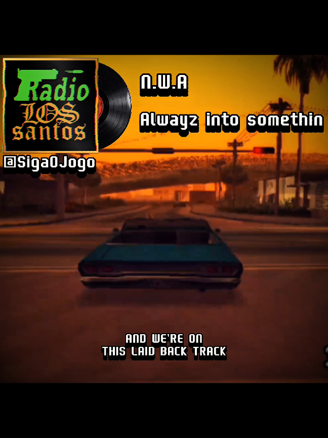 GTA San Andreas - Radio Los Santos N.W.A - Alwayz Into Somethin #gta #gtasanandreas #grandtheftauto #ps2 #nostalgia 