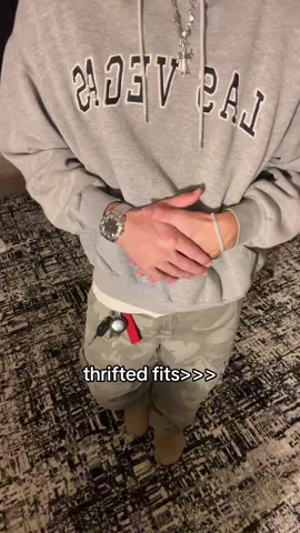put a pic in the comments of your favorite thrift find😏 #streetwear #foryou #thrift #fashion #trending 