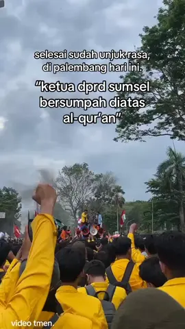 Unjuk rasa di palembang tanggal 1 Agustus 2025#fyp #demodpr #ripdemokrasi 