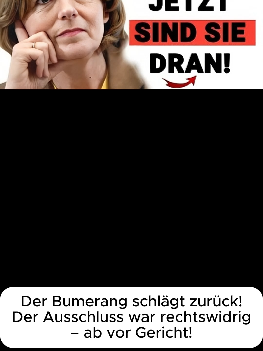 Der Bumerang schlägt zurück! Der Ausschluss war rechtswidrig – ab vor Gericht!