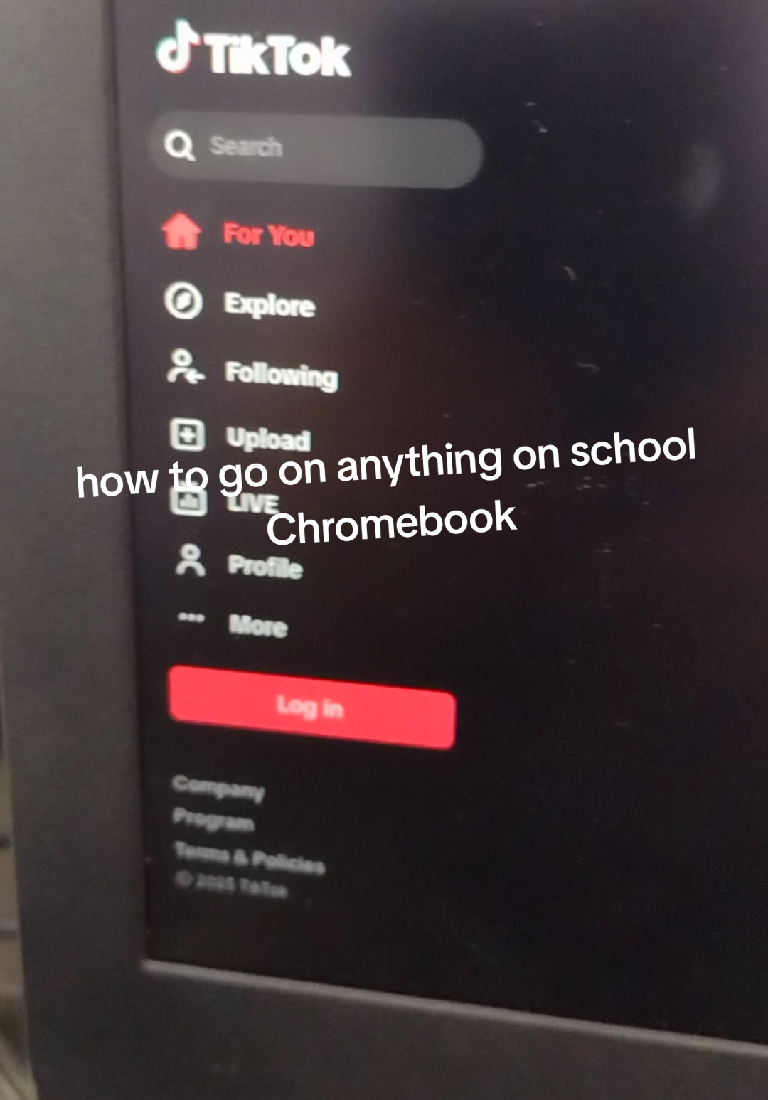 how to go on anything on school Chromebook #chromebook #school 