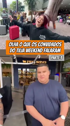 Olha o que os convidados do Tilia Weekend falaram! #tilia #tiliaoficial #tiliaweekend 