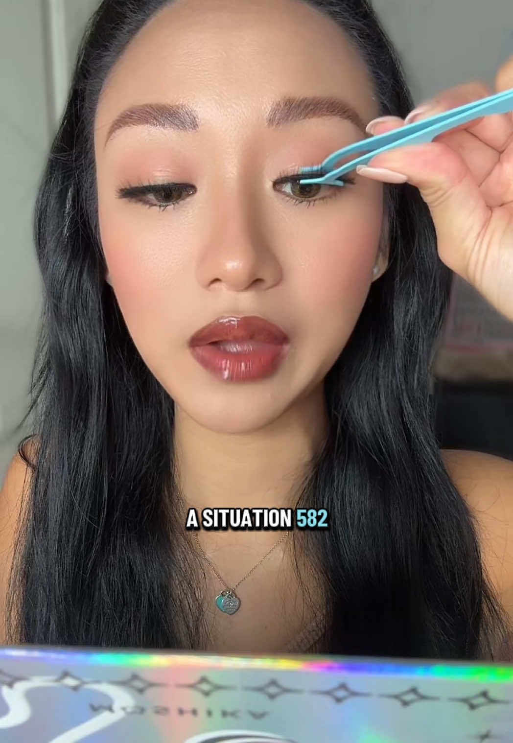 Lashes @Moshika Beauty shop labor day sale on macy’s marketplace🩵✨ #lashes #funny #besties #fyp 