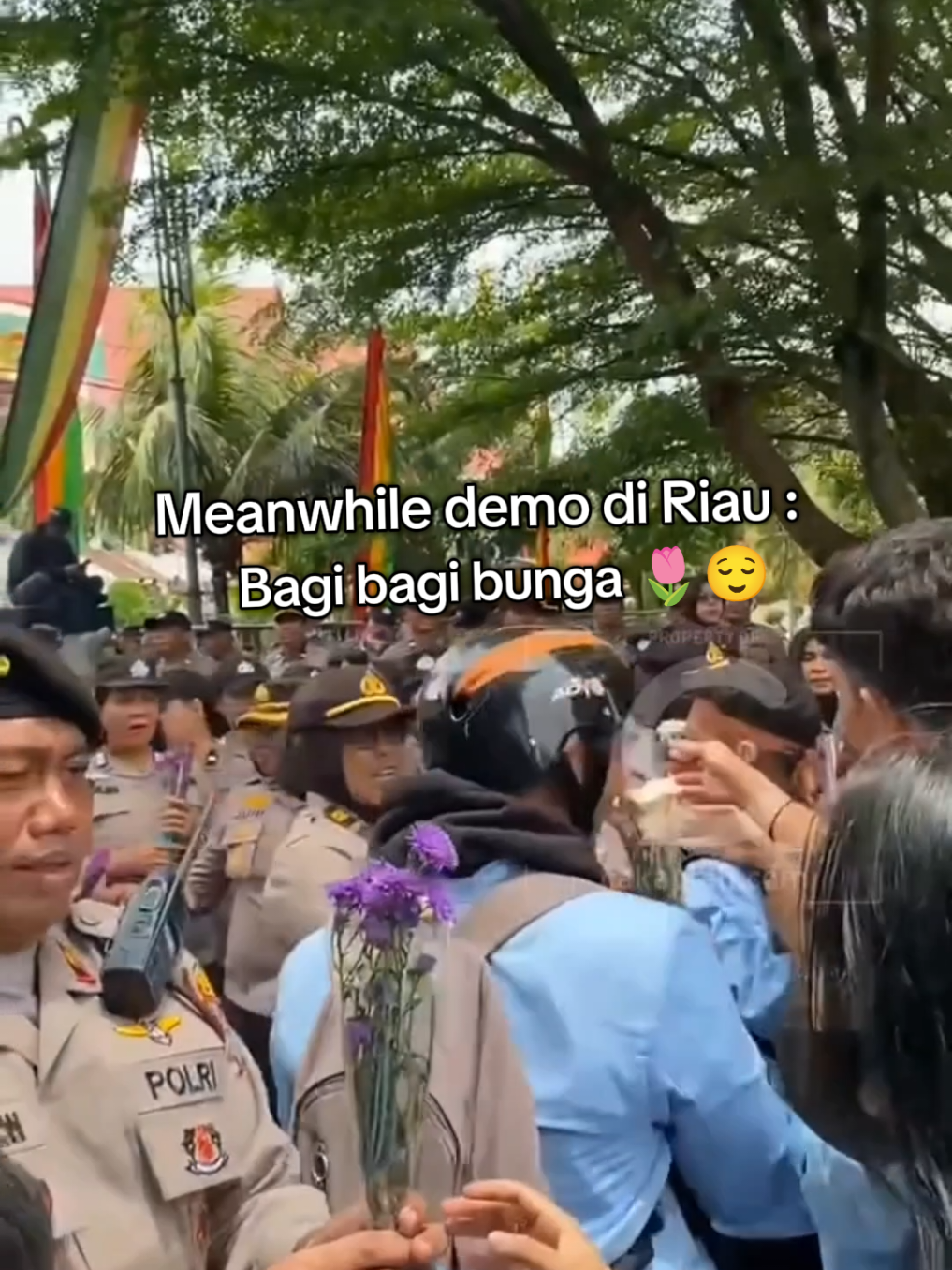 Nah gini kan enak 😊😆 #riau #demo #jakarta 