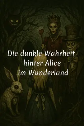 „Du dachtest, Alice im Wunderland sei nur ein harmloses Märchen?   Die Wahrheit ist düsterer, als du glaubst:   Willkommen in der Schattenseite deiner Kindheit. 🕳️🐛👑    #GruseligeWahrheit #TikTokMystery #Psychotrip #DüstereMärchen  