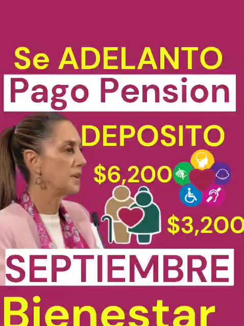 #seadelanto #pago #pension #bienestar #adultosmayores #discapacidad #septiembre #2025 #pensionbienestar #pension65 #65ymas #pensionbienestar #pensionadultomayor