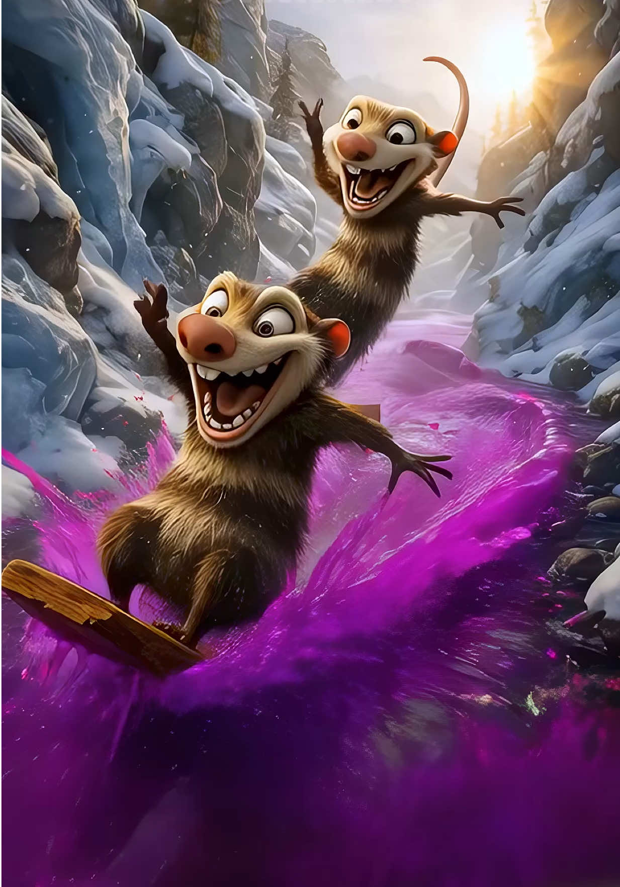 Ice Age behind the scenes 🥶 . . . . . #iceage #scrat #aiartwork #aicontent #ia @FERG @A$AP ROCKY @French Montana 