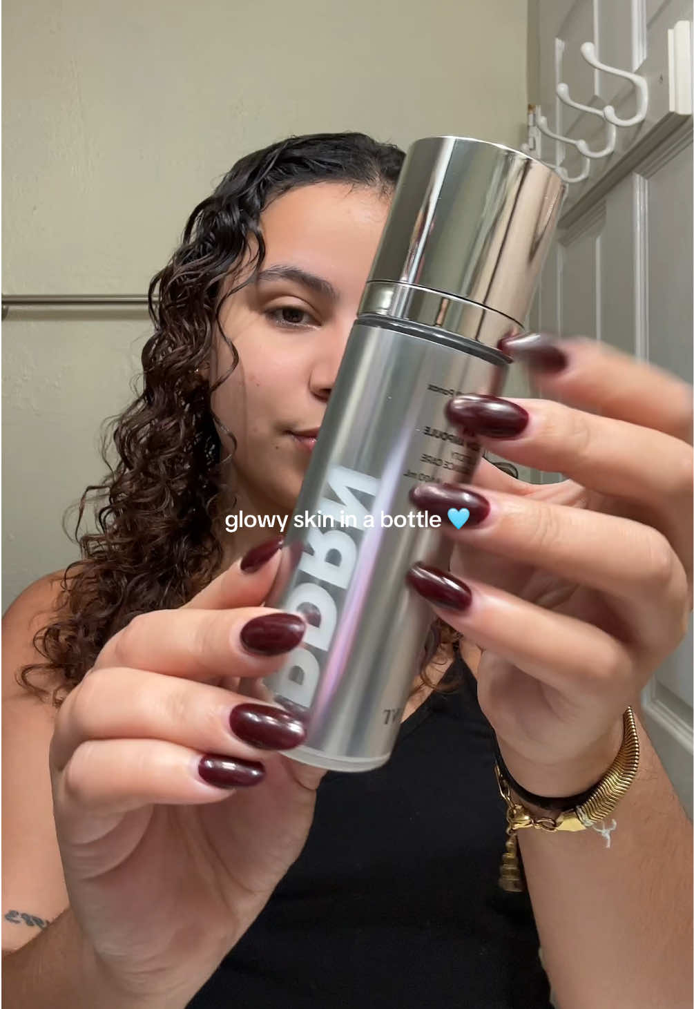 @VT Cosmetics US always comes through when it comes to glowy bouncy skin and this PDRN Glow Ampoule is perfect for glowy skin on the go and everywhere. 🩵✨