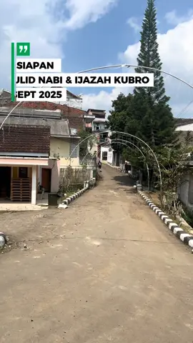 Maulid Nabi & Ijazah Kubro Pesantren ANNIDZOM #maulidnabi 