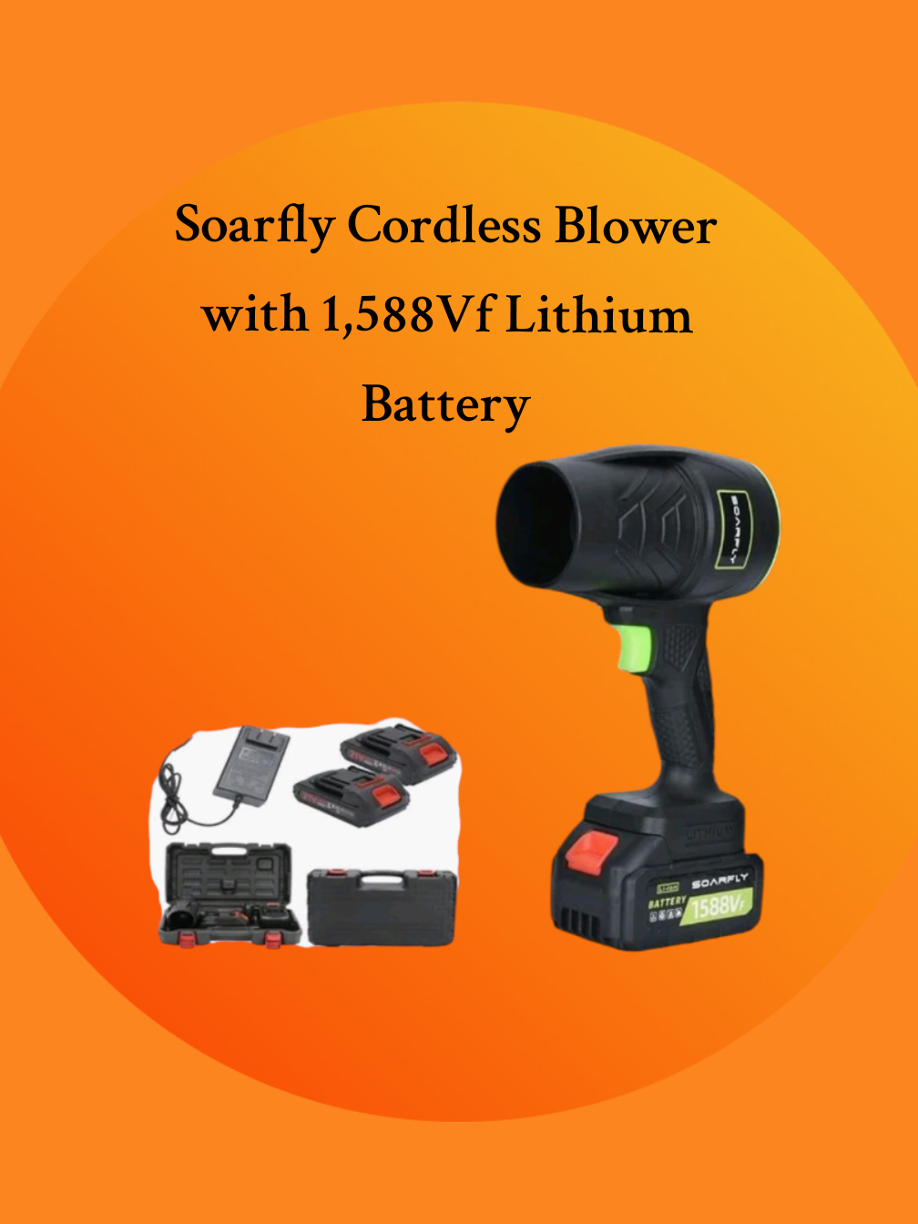 Soarfly Cordless Blower  #cordlessblower #airblower #soarfly #blower #blowermotor 
