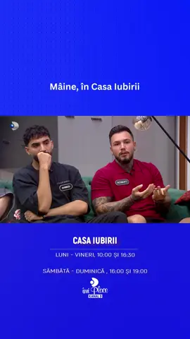 Mâine, în Casa Iubirii: se aprind spiritele între Robert și Lucia. Nu ratați o nouă ediție 💣 din Casă Iubirii!  #casaiubirii #showbiz #kanaldromania