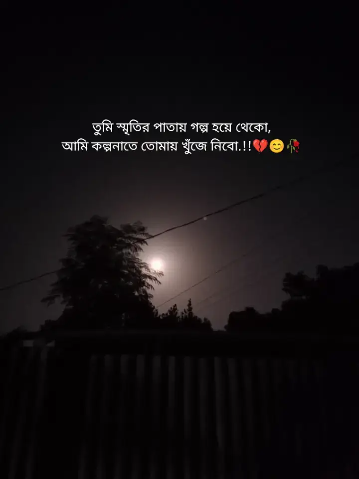 তুমি স্মৃতির পাতায় গল্প হয়ে থেকো,আমি কল্পনাতে তোমায় খুঁজে নিবো.!!@Pixxi Farhan