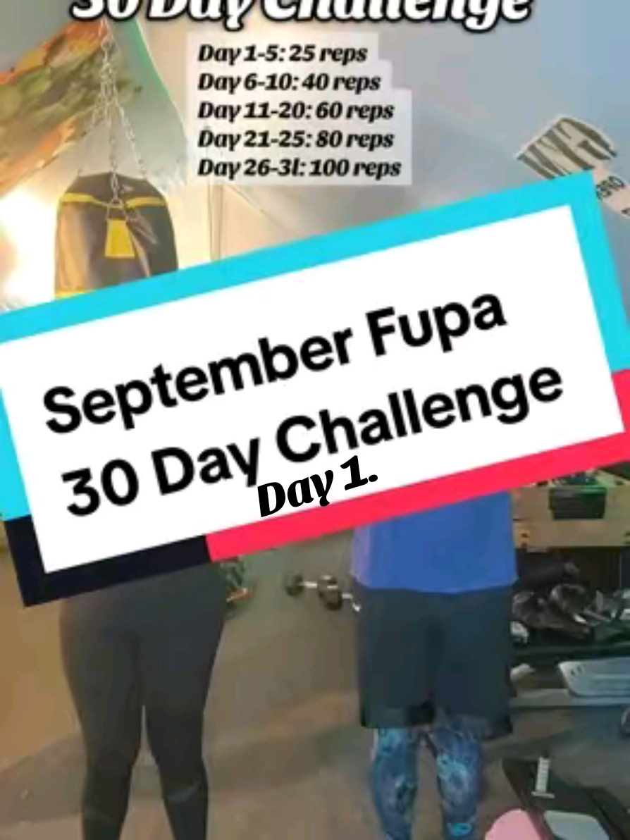 September Fupa 30 day Challenge! I know @Chinkie380❌ is with me, who else is joining!?? #30daychallenge #fupa #workout #fyp 