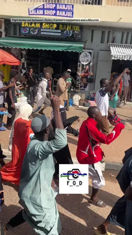 Fight broke out between Abdou Kareem’s supporters and a Mouride #gambian_tiktok🇬🇲🇬🇲 #fyp 