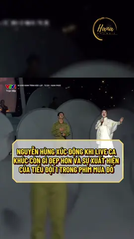 Rưng rưng luôn á #hanashowbiz #concertquocgia #congidephon #nguyenhung #muado 