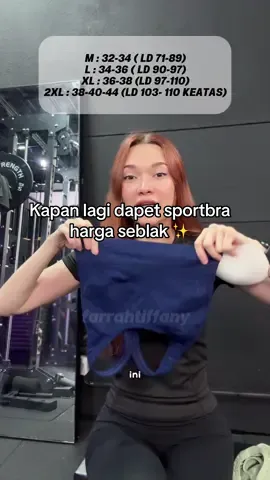 Kapan lagi dapet sportbra harga seblak 😫❤️ #sportbra #atasanolahraga #outfitolahraga #croptop #atasanwanita 