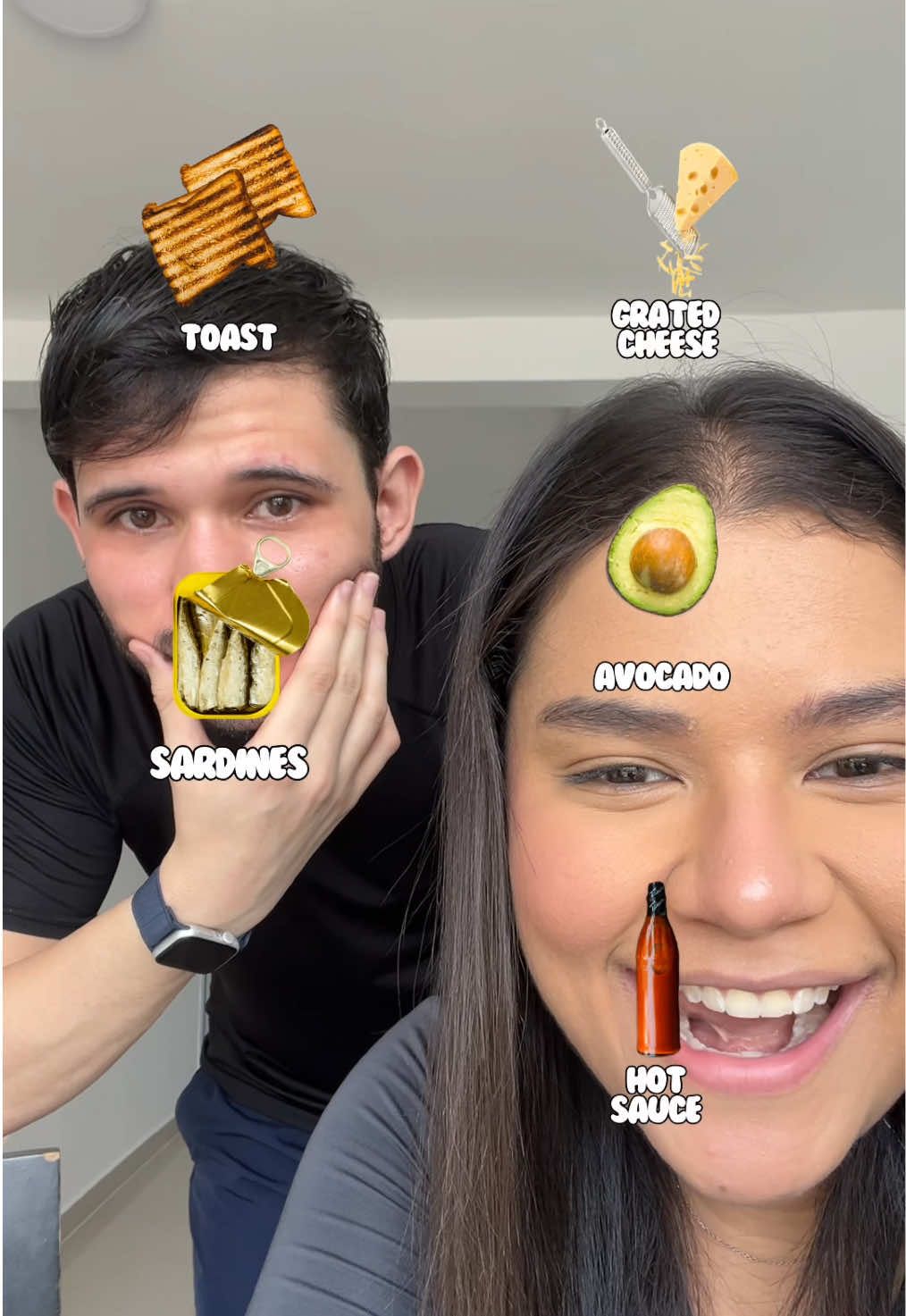 Reto del sandwich perfecto con los ingredientes que nos salen 🥪 #challenge #sandwich #desayunos #humor #amigos 