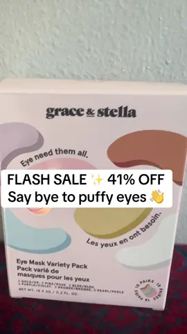 Limited time only ⏳✨ These vegan eye masks won’t last long! #FlashSale #skincare #skincareroutine #skincareproducts #paawlishedlife 