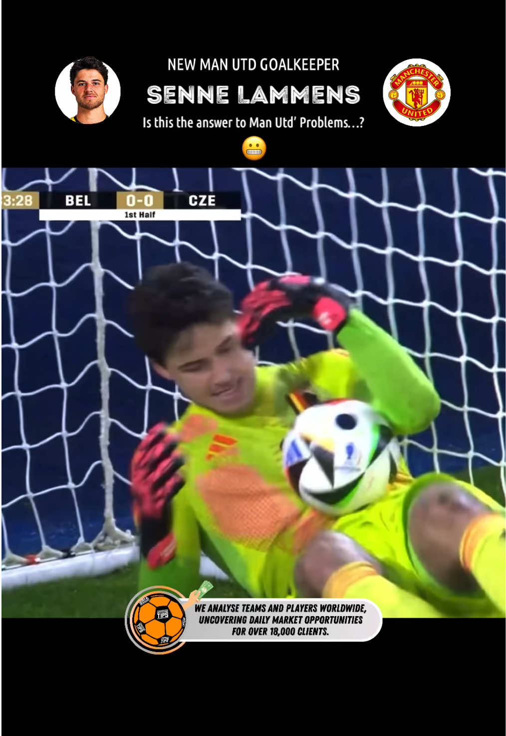 [New Signing] SENNE LAMMENS - Man Utd’s New Number 1? Man Utd agree £18m deal to sign GK from Royal Antwerp. #ManUtd #Goalkeeper #SenneLammens #Transfer #PremierLeague
