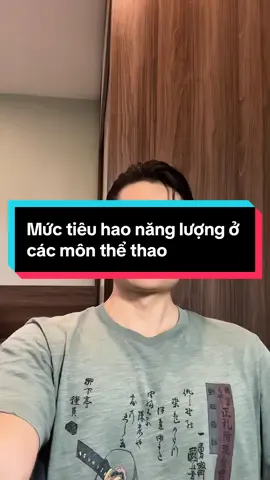 Mức tiêu hao năng lượng ở các môn thể thao #LearnOnTikTok #Fitness #suckhoe #tapluyen #dinhduong 