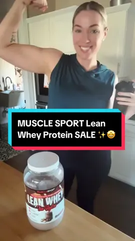 @MuscleSport®️ LEAN WHEY PROTEIN SALE 💪🏼✨🤩 #musclesport #leanwhey #leanwheyprotein #protein 