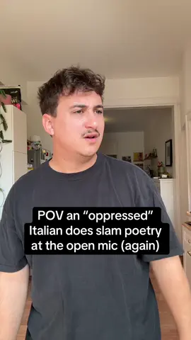 If you could just look past my olive complexion 😔🇮🇹 #poetrytok #italian 