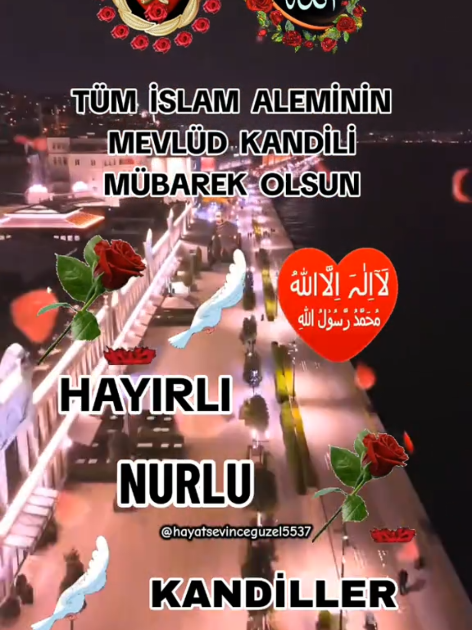 3eylul MEVLÜD KANDİLİMİZ mübarek olsun 🤲🇹🇷🌹  #mevlüdkandili #hayirlikandiller 