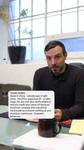 Making clothes in the US has become harder, more expensive, and less sustainable. Moving production overseas wasn’t about cutting costs—it was about growing capacity while staying true to our values. For us, it’s always about people first—making things ethically and being transparent so you know exactly who you’re buying from.