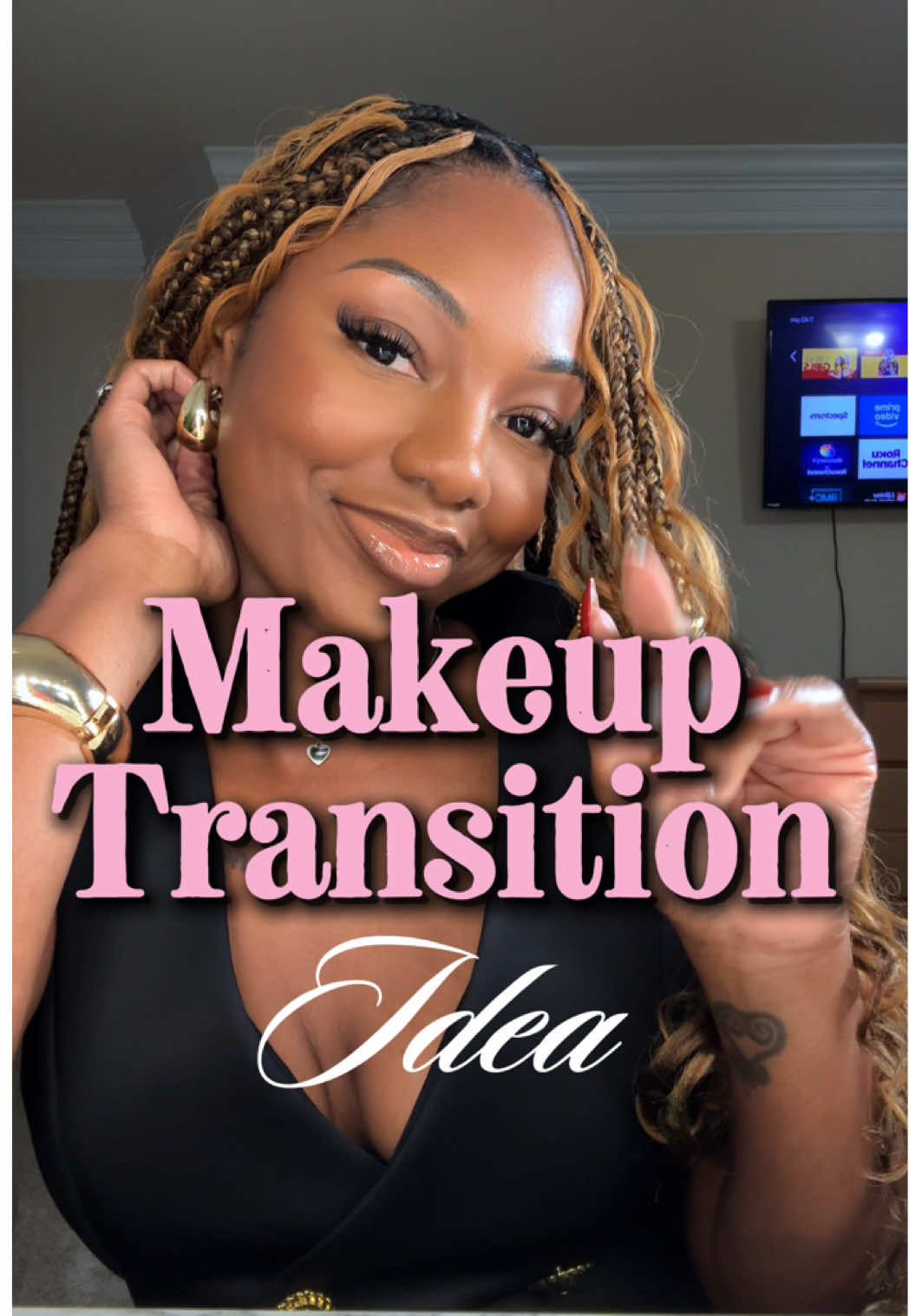I had to do this transition😂 Shoutout to @𝐂𝐡𝐚𝐤𝐚𝐲𝐥𝐚 for creating!!🫶🏾  #makeuptransition #capcutedit #grwm #editingtips #makeupglowup 