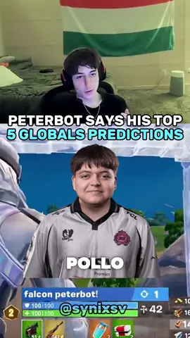 Do You Agree? Peterbot Says His Top 5 FNCS Globals 2025 Predictions... #CapCut #fortnite #viral #fncs #peterbot 