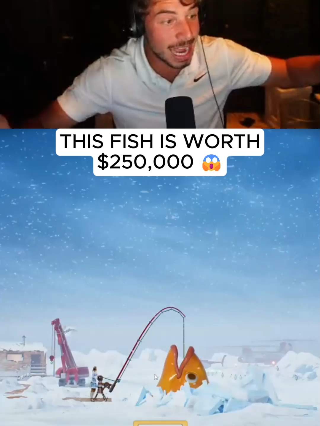 THIS FISH IS WORTH $250,000 😱#kickstreaming