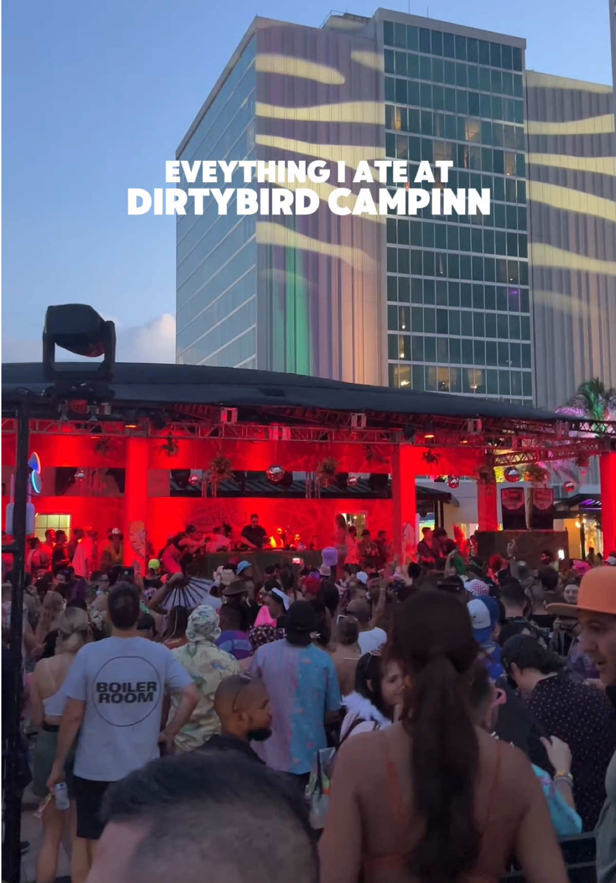 Everything I ate in a day at @Dirtybird CampINN in Orlando 🪩  @Dirtybird  #Foodie #dirtybirdcampinn #festivalseason #edm